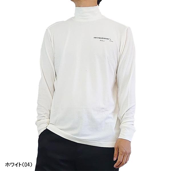 Rosasen（ロサーセン） 長袖 ハイネックシャツ A-Line ストレッチ