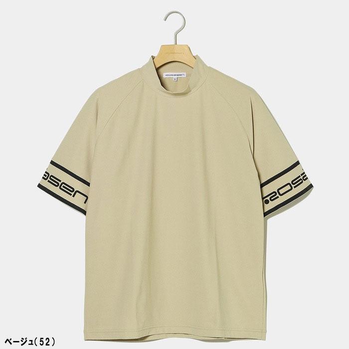 ロサーセン A-Line モックネック ロゴ Tシャツ 047-28443 ゴルフウェア｜puresuto｜07
