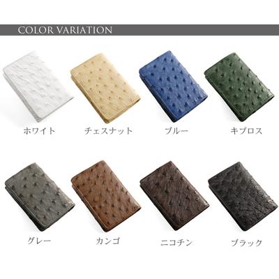 オーストリッチ名刺入れ カードケース (No.9079m)【□SAN□】 : ゴルフ