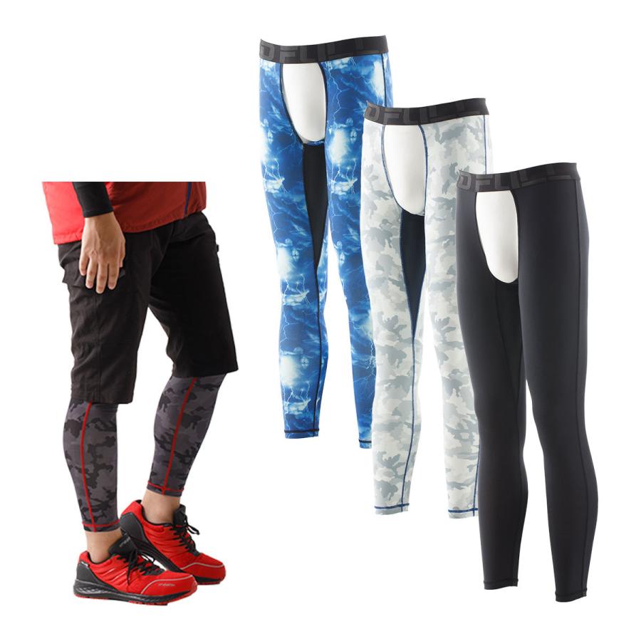 So Full 穴あきレギンス 次世代レギンス Front Zero 吸汗速乾 通気 ストレッチ アンダーウェア メンズ 夏 冷感 涼しい Ja21 ゴルフ プレスト 通販 Paypayモール