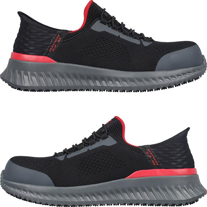SKECHERS（スケッチャーズ） ワークシューズ スニーカー スリッポン