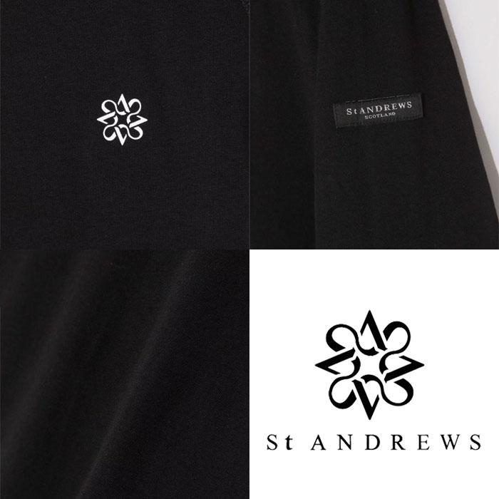 St ANDREWS セントアンドリュース ベア天竺 長袖 ハイネック