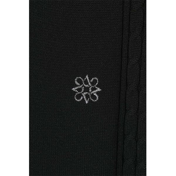 セント・アンドリュース 長袖 フルジップ 天竺×ケーブル裏地付きニットブルゾン メンズ 042-2272151 アウター ゴルフウェア 0422272151 秋冬ウェア 