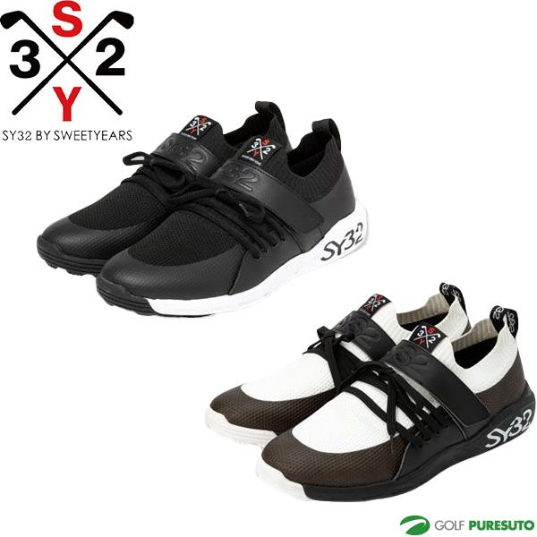 SY32 BY SWEET YEARS GOLF エスワイサーティトゥ SYG-23A115 ゴルフシューズ スパイクレス  ブラック系 25.5 [240101417968] ゴルフウェア メンズ ストスト SY32 by SWEET YEARS ゴルフシューズ SY GOLF SHOES スパイク