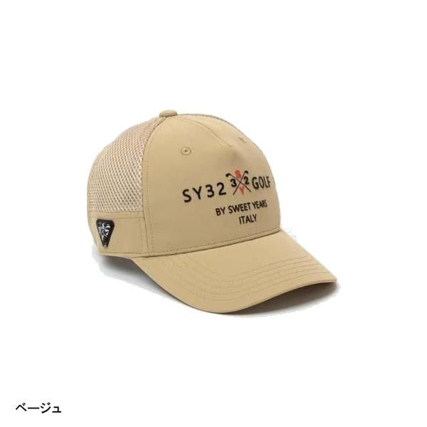 SY32 by SWEET YEARS ゴルフキャップ シンボリックロゴキャップ SY32 by SWEET YEARS ゴルフキャップ シンボリックロゴキャップ