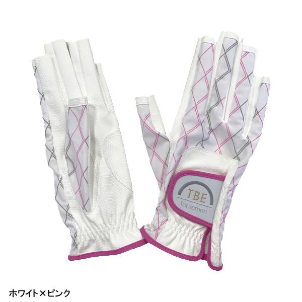 飛衛門（TOBIEMON） レディース ゴルフグローブ ストレッチグローブ
