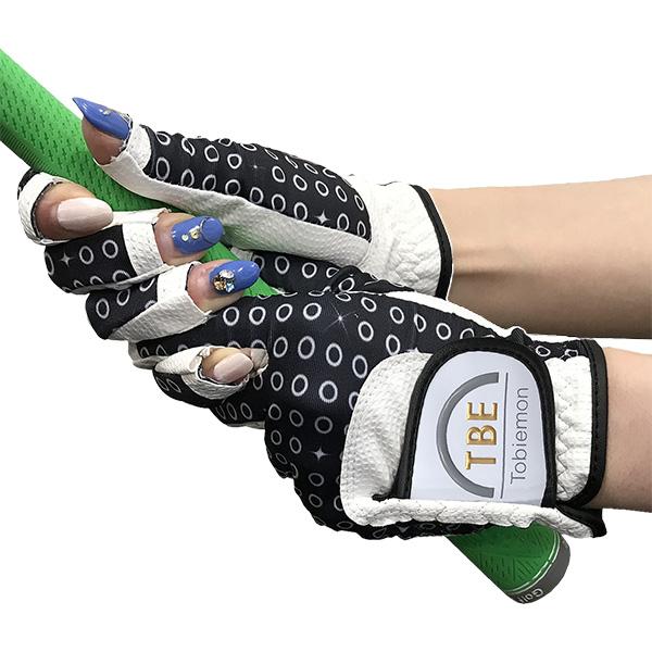 飛衛門（TOBIEMON） レディース ゴルフグローブ ストレッチグローブ