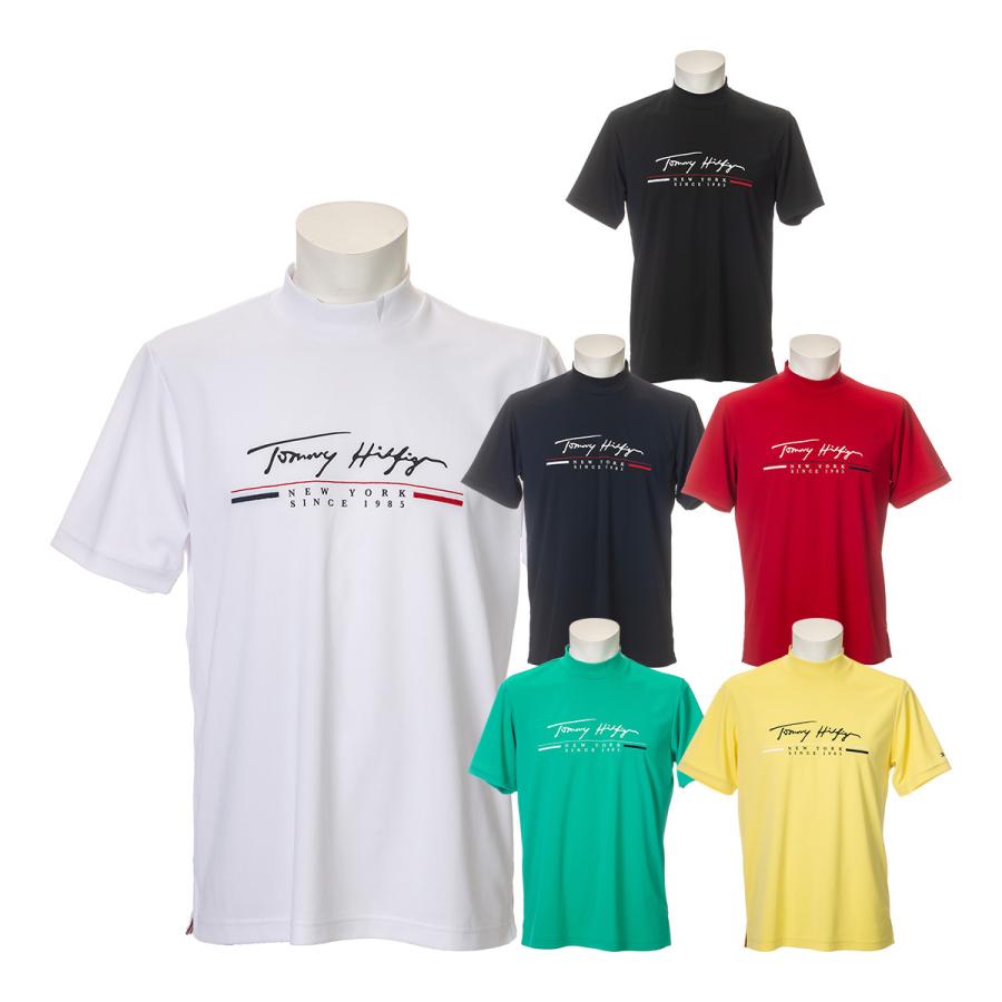 トミー ヒルフィガー ゴルフ ゴルフウェア 半袖 シグネチャーロゴ モックネックシャツ メンズ Thma223 Th Thma223 ゴルフ プレスト 通販 Yahoo ショッピング