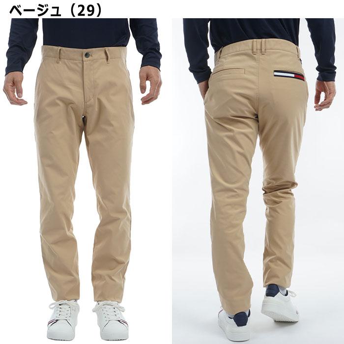 トミーヒルフィガー ゴルフ ベーシック テーパードパンツ THMA455 ゴルフウェア ボトムス お裾直し無料！ 2024年秋冬モデル  【suso】 キンダーキッズ トミーヒルフィガー ゴルフ ベーシック テーパード