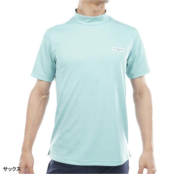 トミー ヒルフィガー ゴルフ 半袖 モックネックシャツ ロゴジャガード メンズ THMA561 トップス ゴルフウェア 2025年秋冬モデル TOMMY HILFIGER 爆買_9