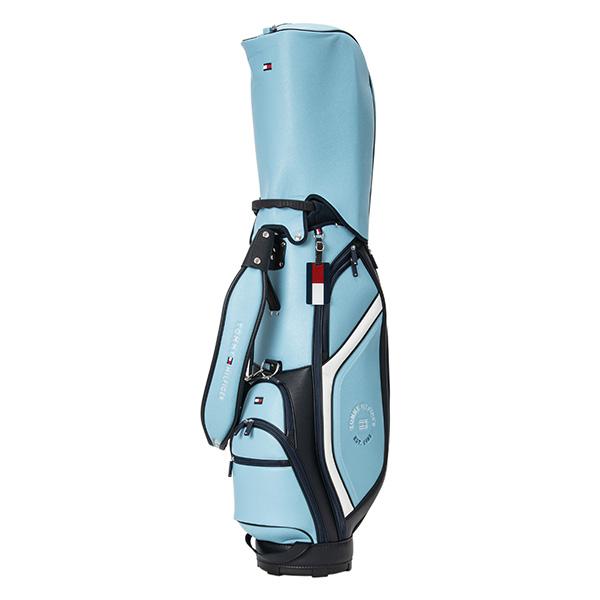 トミーヒルフィガー カート キャディバッグ thmg5fc3 【9.0型】ブルー TOMMY HILFIGER GOLF（トミー ヒルフィガー ゴルフ） トミー