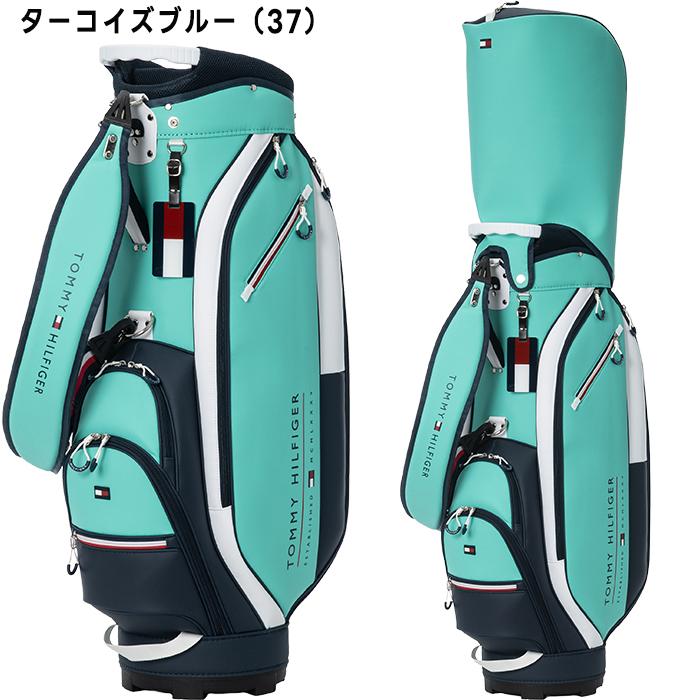   キャディバッグ thmg6sc6 ターコイズブルー TOMMY HILFIGER GOLF（トミー ヒルフィガー ゴルフ） トミー