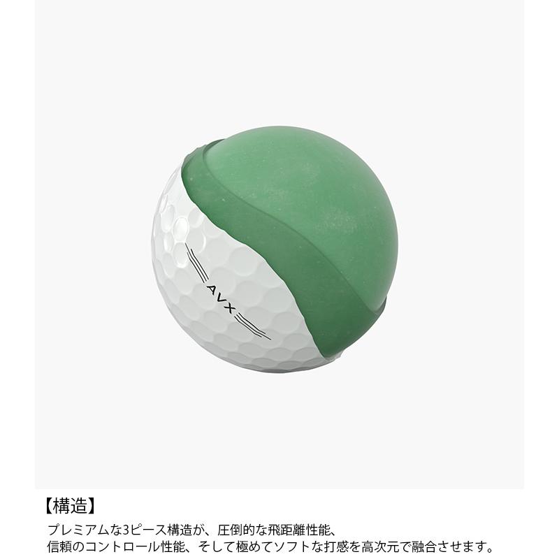 Titleist（タイトリスト） ゴルフボール AVX 1ダース（12球入り） 2026