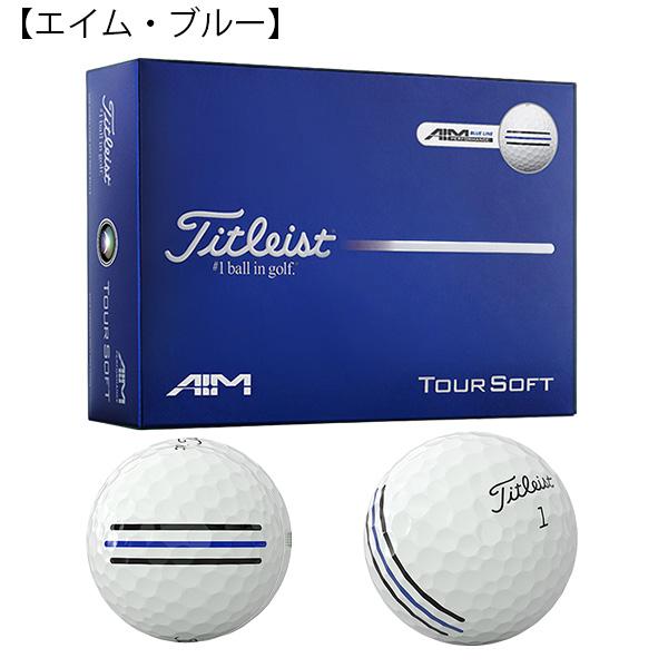 Titleist（タイトリスト） ゴルフボール TOUR SOFT 1ダース（12球入り