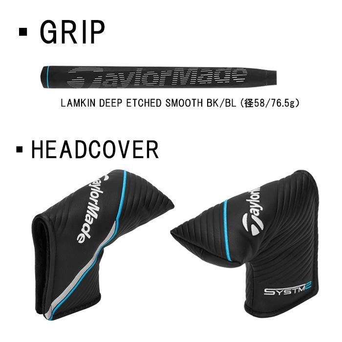テーラーメイド SYSTM2 SOTO 92 パター KBS STEPPED CHROME スチールシャフト 2026年モデル TaylorMade[システムツー ソト][PUTTER ゴルフクラブ]_5