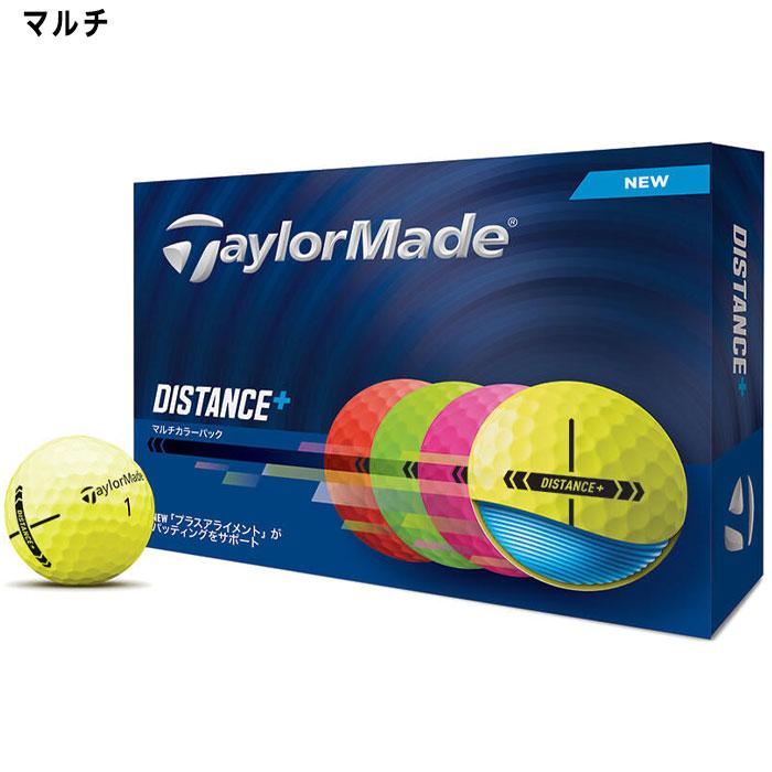 DISTANCE テーラーメイド ゴルフボール ディスタンス+ 1ダース（12球入