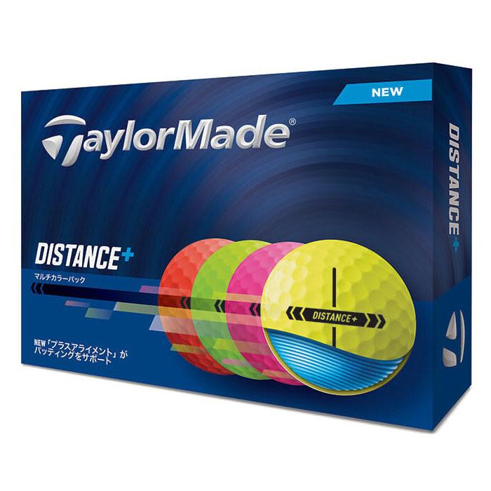 DISTANCE テーラーメイド ゴルフボール ディスタンス+ 1ダース（12球入