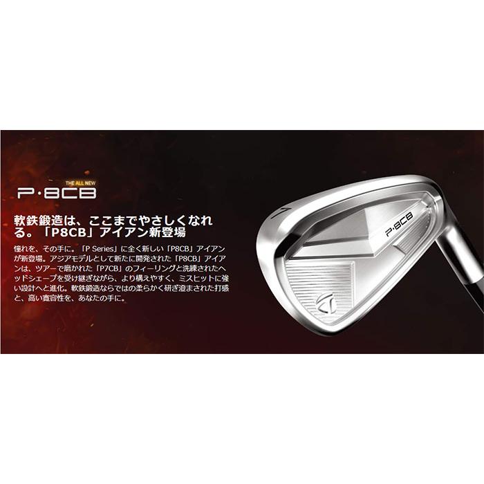 TaylorMade テーラーメイド New P8CB（'25）アイアン 5本セット