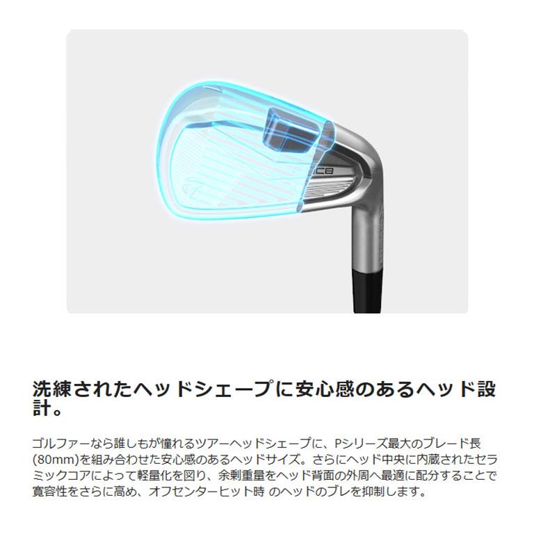 TaylorMade テーラーメイド New P8CB（'25）アイアン 5本セット（#6