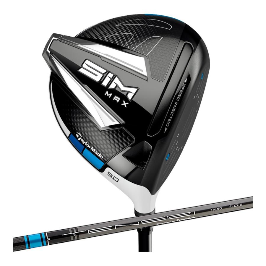 テーラーメイド Taylormade SIM MAX ドライバー TENSEI BLUE TM50 カーボンシャフト 日本仕様 ゴルフ