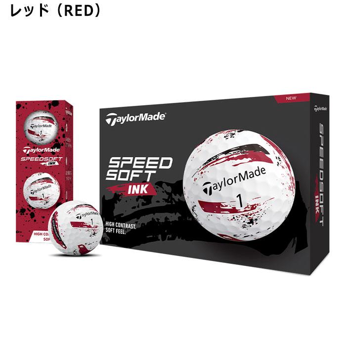 TaylorMade（テーラーメイド） ゴルフボール スピードソフト インク