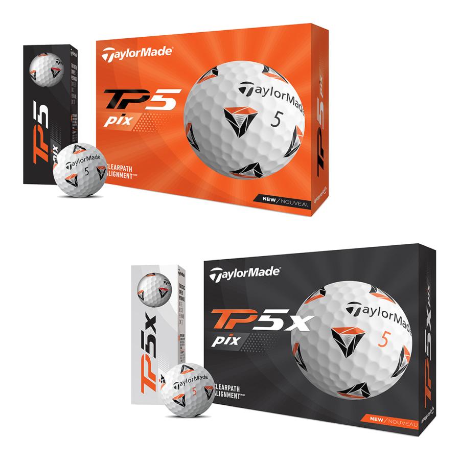日本仕様 テーラーメイド ゴルフボール New TP5 Pix TP5x 1ダース ゴルフ プレスト - 通販 - PayPayモール