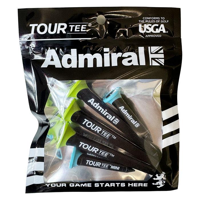 TOUR TEE COMBO アドミラルコラボ 5本 アソートパック ADMG4AET