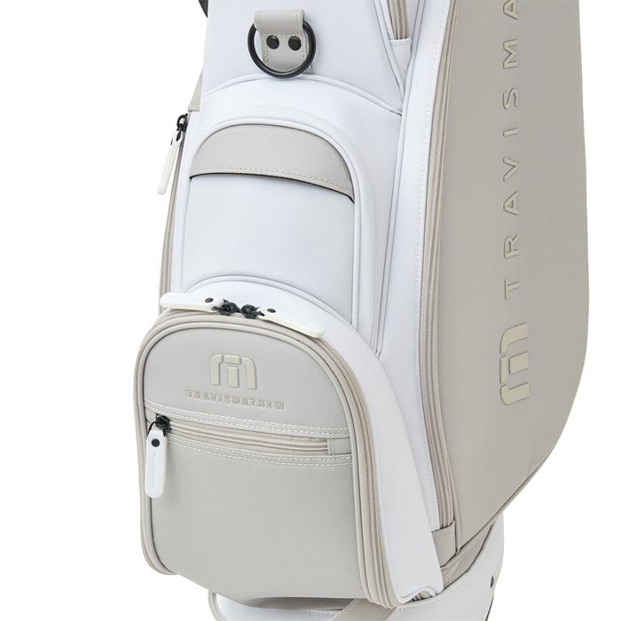 Travis Mathew スタンド式ゴルフバッグ ホワイト トラヴィスマシュー（Travis Mathew）（メンズ）ゴルフ スタンド式