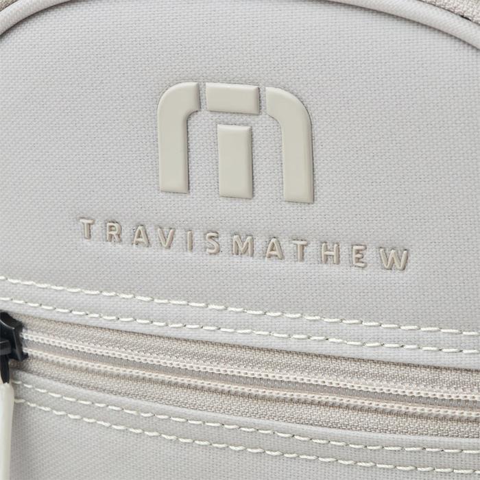 【TRAVISMATHEW/トラビスマシュー】スタンドキャディバック　グレー トラヴィスマシュー(TravisMathew) スタンドキャディバッグ MOTIF