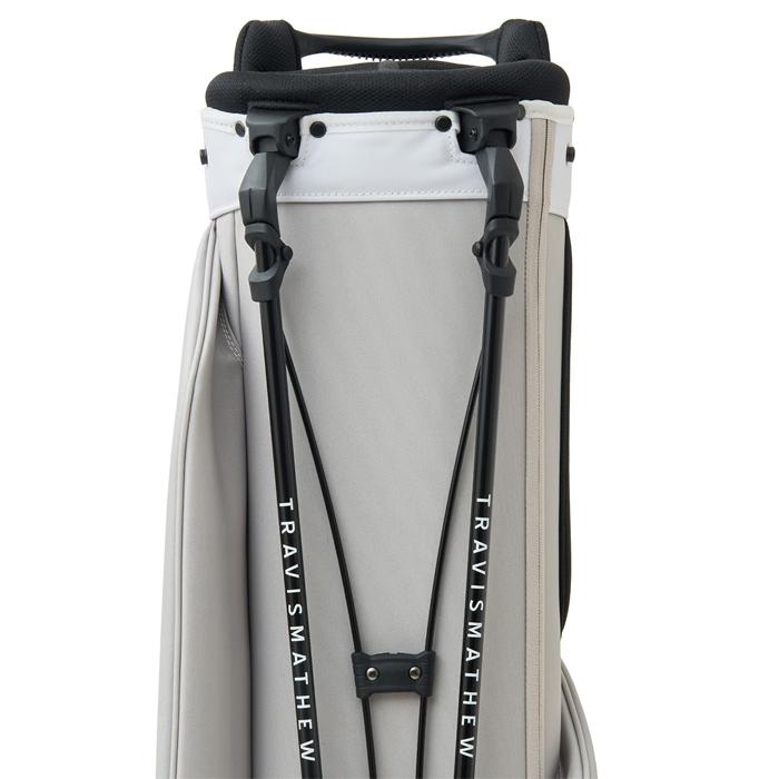 【TRAVISMATHEW/トラビスマシュー】スタンドキャディバック　グレー トラヴィスマシュー ゴルフ キャディバッグ RTM スタンドバッグ