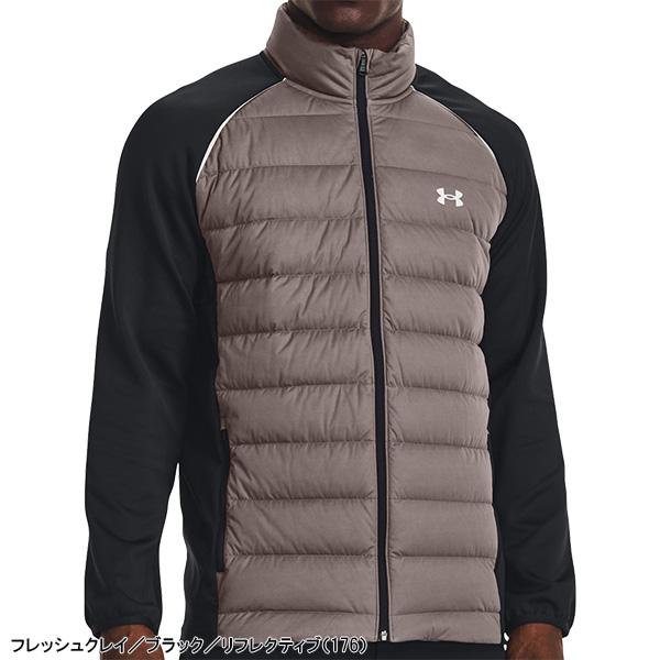 アンダーアーマー 長袖 フルジップ ハイブリッド ジャケット メンズ  