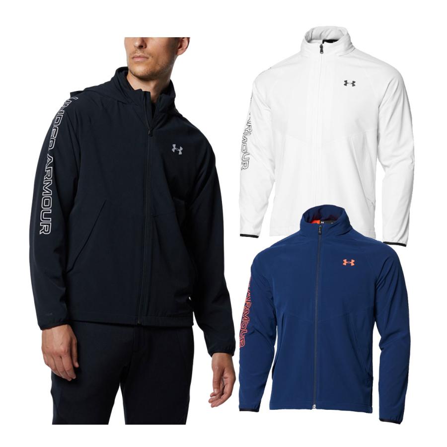 アンダーアーマー ゴルフウェア UAストーム フルジップ メッシュ ジャケット 長袖 撥水 ストレッチ メンズ 1369336 ua