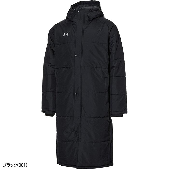 アンダーアーマー UA チームベンチコート Mサイズ ブラック 新品未使用 UNDER ARMOUR（アンダーアーマー） UNDER ARMOUR UAチーム ベンチ