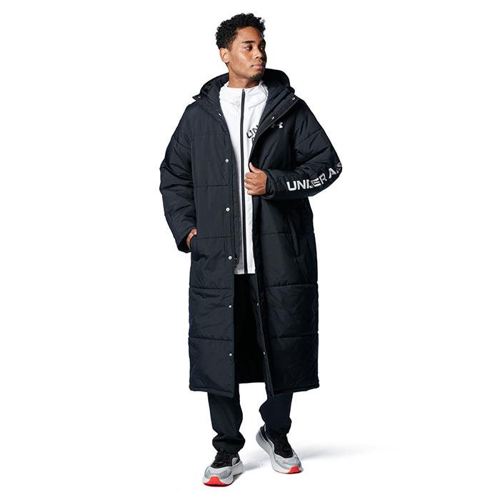 UNDER ARMOUR（アンダーアーマー） 長袖 ベンチコート 中綿 UAロゴ