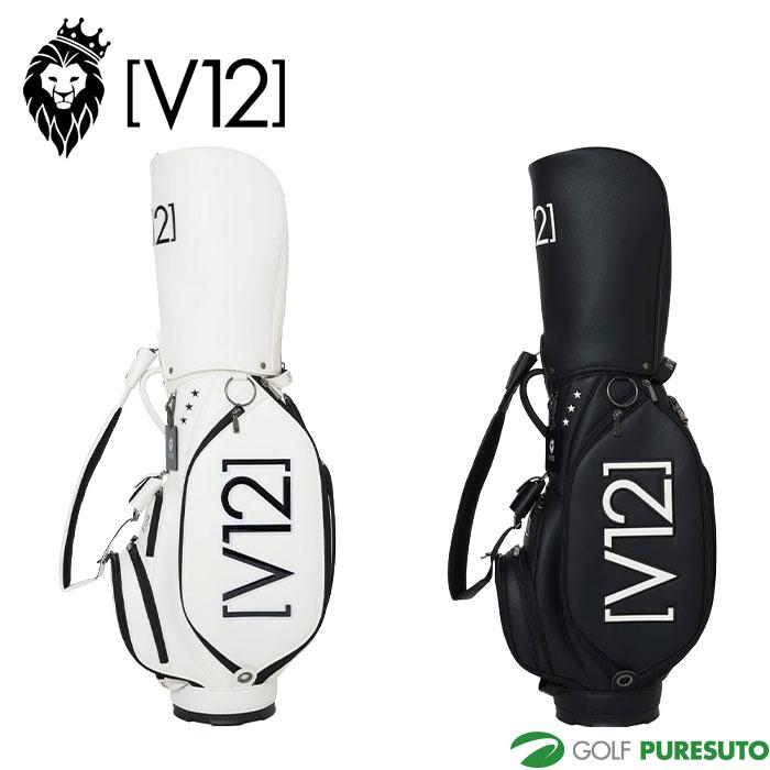 V12 ゴルフ 9.5型 V12 PRO CADDY カートキャディバッグ V122511-CB04 カートタイプ ネームプレート刻印無料！ 2025年春夏モデル V12（ヴィ・トゥエルヴ） ゴルフ 9.5型 V12 PRO CADDY カートキャディ