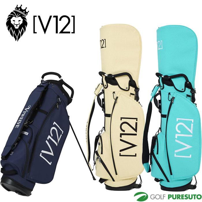 【週末特価・美品】V12(ヴィトゥエルヴ)　スタンドキャディバッグ V12（ヴィ・トゥエルヴ） ゴルフ 9.0型 スタンドキャディバッグ