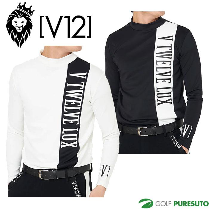 V12】V TWELVE LUX／メンズ吸水速乾 モックネック／Lサイズ 【公式通販】