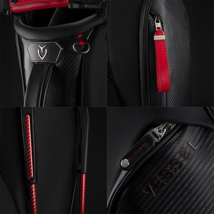 VESSEL ベゼル ゴルフ 9.5型 PLAYER 5.0 PRO STAND スタンド キャディ