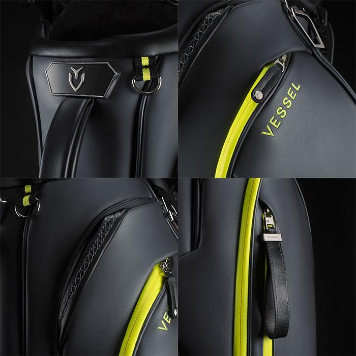 VESSEL ベゼル ゴルフ 9.5型 PLAYER 5.0 PRO STAND スタンド キャディ