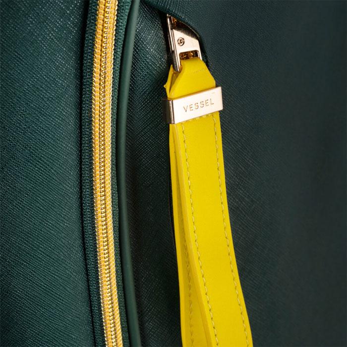 ☆美品☆中古希少色☆Vessel PLY 5.0 PRO 25年新色 VESSEL ベゼル ゴルフ 9.5型 PLAYER 5.0 PRO CROSSHATCH GREEN