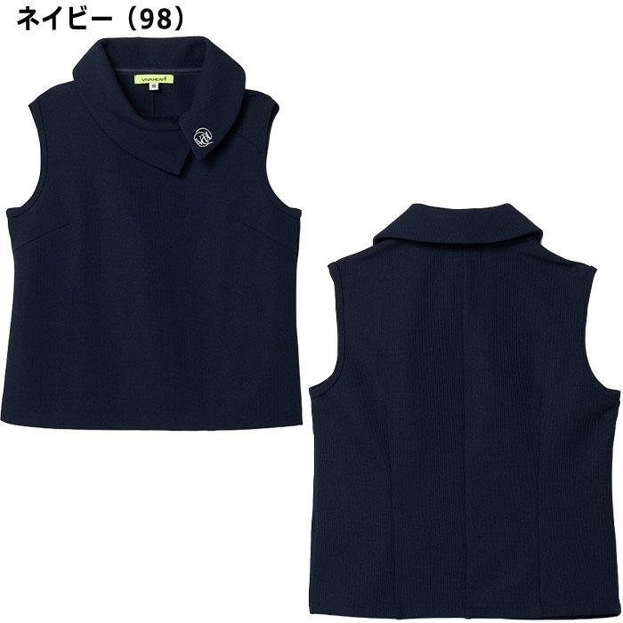 VIVA HEART レディース ビバハート ワッフル ロールカラー