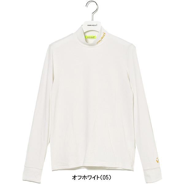 VIVA HEART（ビバハート） レディース 長袖 モックネックシャツ GOLD