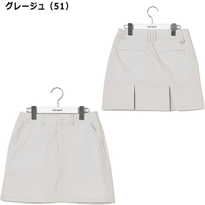 新品タグ付＊VIVAEArtゴルフウェアスカート（40）4WAYストレッチ　撥水 VIVA HEART（ビバハート） レディース ゴルフ 4Wayストレッチ スカート