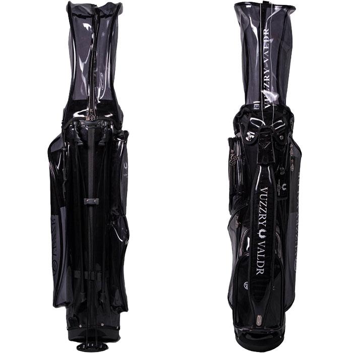 値下げ！VUZZURY VALDR （バズリーバルドル）スタンドバッグ ブラック バズリーバルドル ゴルフ Black Ship Caddy Bag スタンドキャディ