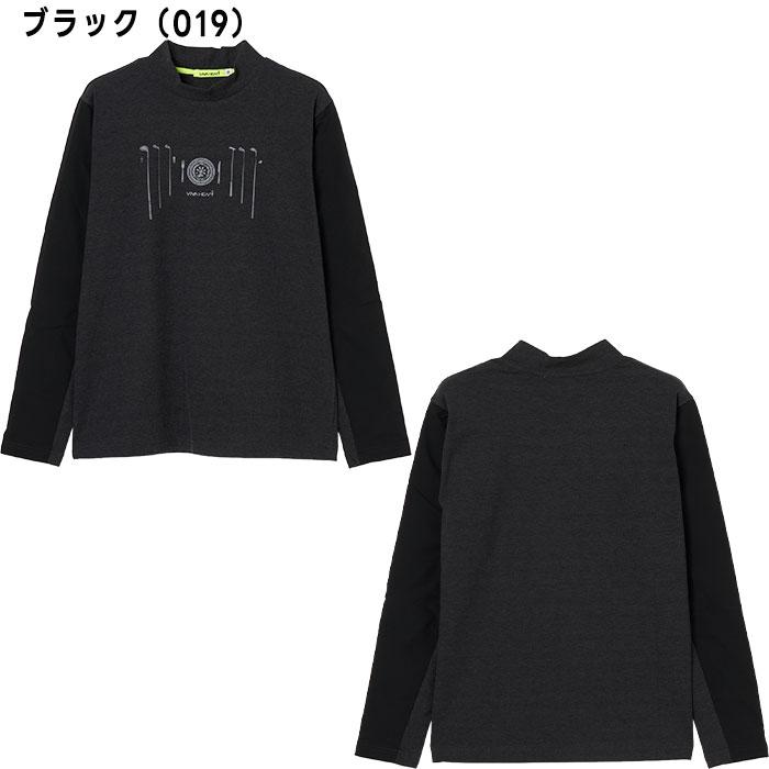 VIVA HEART（ビバハート） ゴルフ タフタスリーブ 長袖 モックネック