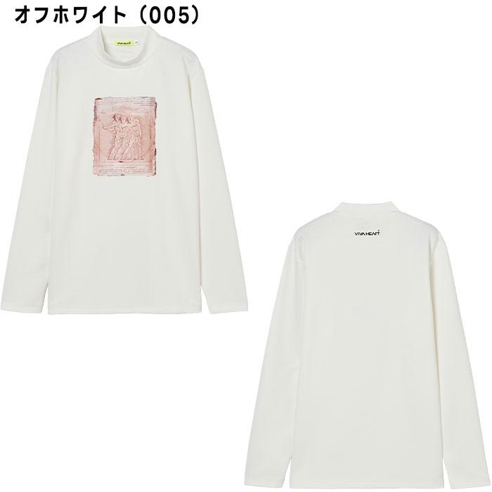 VIVA HEART（ビバハート） ゴルフ 絵画プリント 長袖 プルオーバー 011