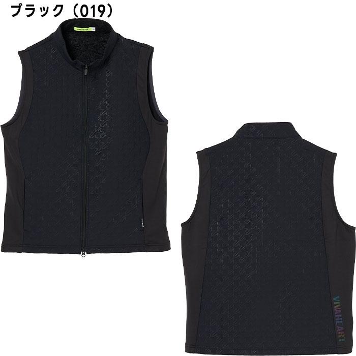 ゴルフフィッカーズ　中綿ベスト VIVA HEART（ビバハート） ゴルフ 千鳥格子柄 ピンソニック 中綿ベスト