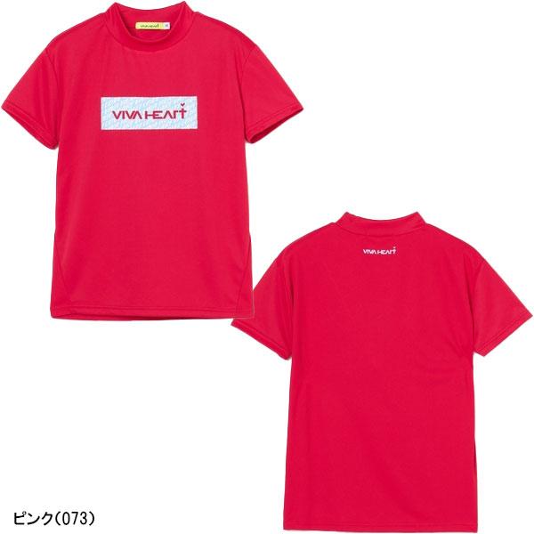 VIVA HEART（ビバハート） レディース ゴルフ 半袖 モックネックシャツ