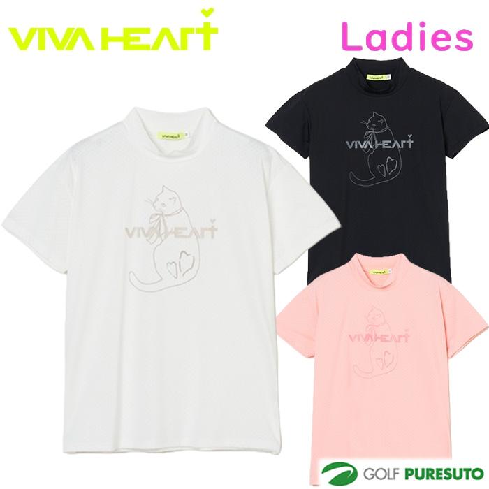 VIVA HEART（ビバハート） レディース ミアグラフィック 半袖 モック
