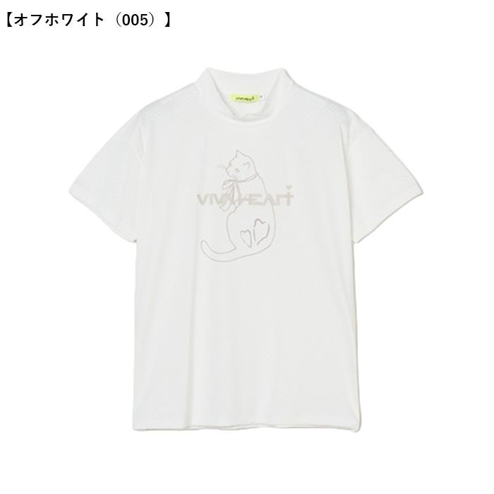 VIVA HEART（ビバハート） レディース ミアグラフィック 半袖 モック